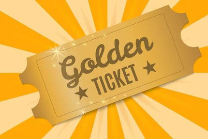 THE GOLDEN TICKET PACK - 150 🎟️ + 150K BONUS (10 Digital Posters)